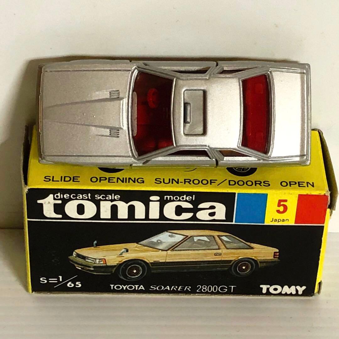 トミカ黒箱　No.5 トヨタ ソアラ 2800GT エクストラ(スーパーギフト)