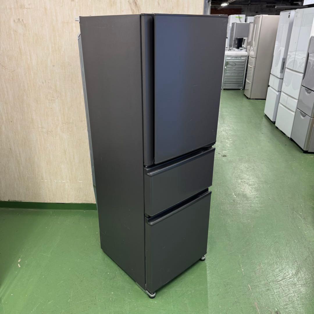 161 三菱 大型冷蔵庫 200L強 小型 家庭用 右開き 自動製氷 3ドア