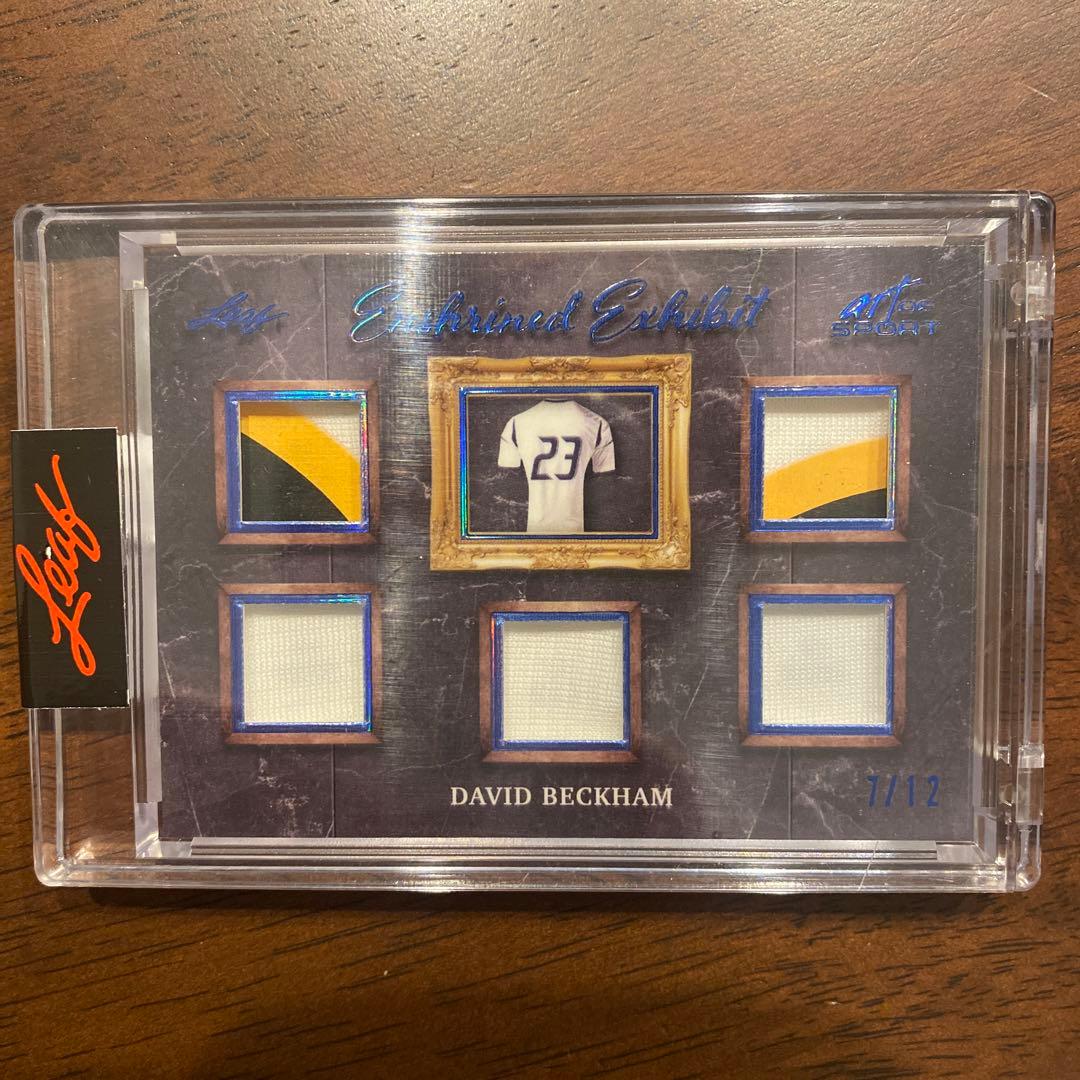 Leaf デイビッドベッカム ジャージメモラビリア 限定12枚 - メルカリ