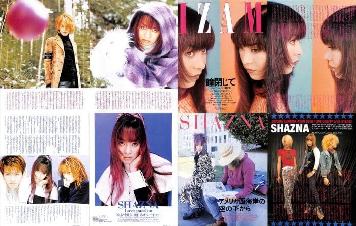 SHAZNA シャズナ 切り抜き 350P ほぼ欠けなし貴重インディーズ～