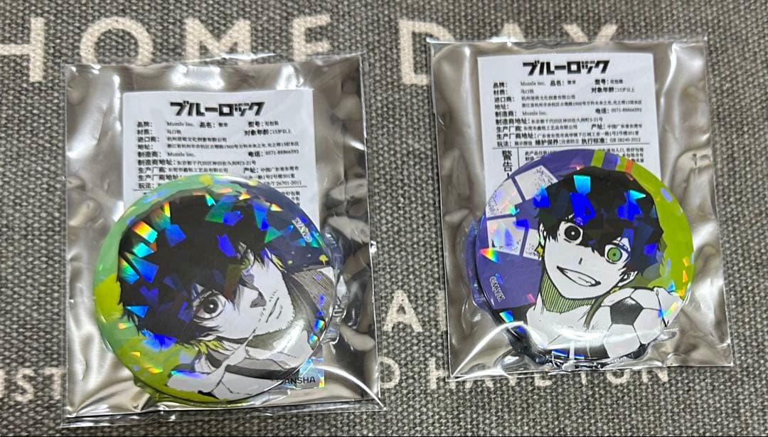 ブルーロック 缶バッジ オリヴァ・愛空 2個セット - メルカリ