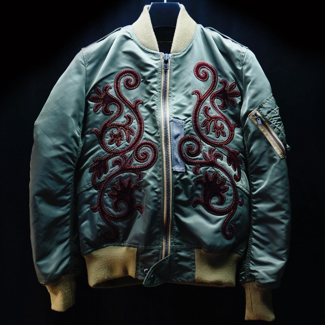 sasquatchfabrix アラベスク MA-1 L2-B S サスクワッチ