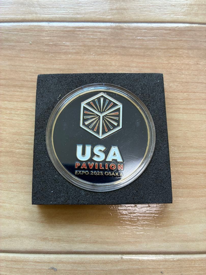 超激レア・非売品◼　大阪・関西万博 アメリカ館　記念メダル