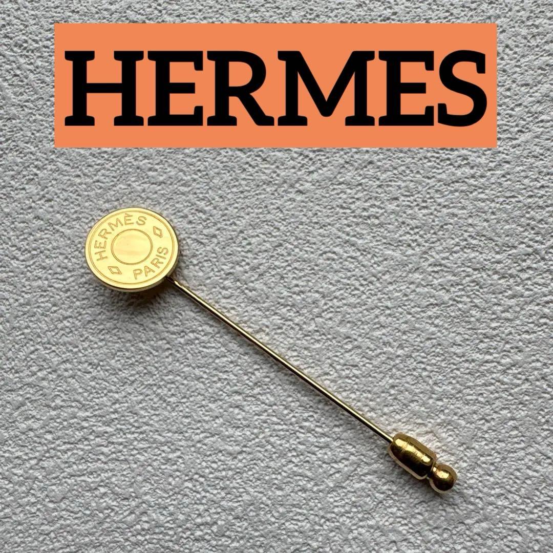 ✨HERMES brooch✨エルメスピンブローチ セリエ エルメスピンバッチ