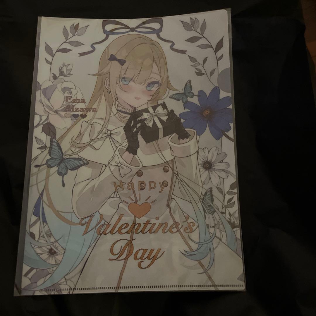 相沢エマバレンタインクリアファイル Amazon.co.jp: ぶいすぽっ！ 藍沢エマ クリアファイル ゲーマーズ 特典