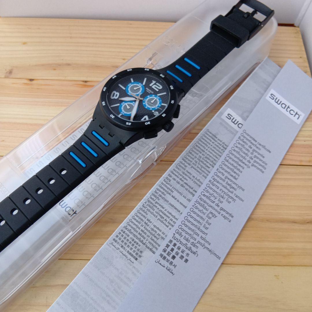 Swatchクォーツクロノ腕時計PC