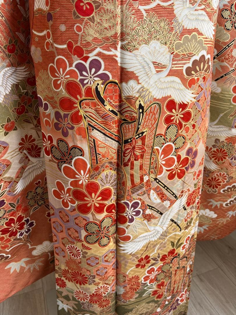 《特別大特価❣️③》振袖フルセット　正絹　成人式