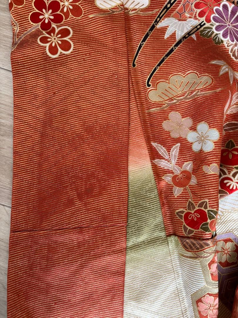 《特別大特価❣️③》振袖フルセット　正絹　成人式