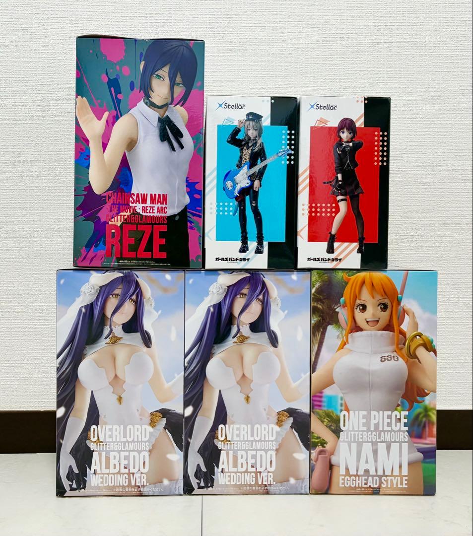 【人気アニメレディースフィギュア 6個セット】✳︎✳︎✳︎！