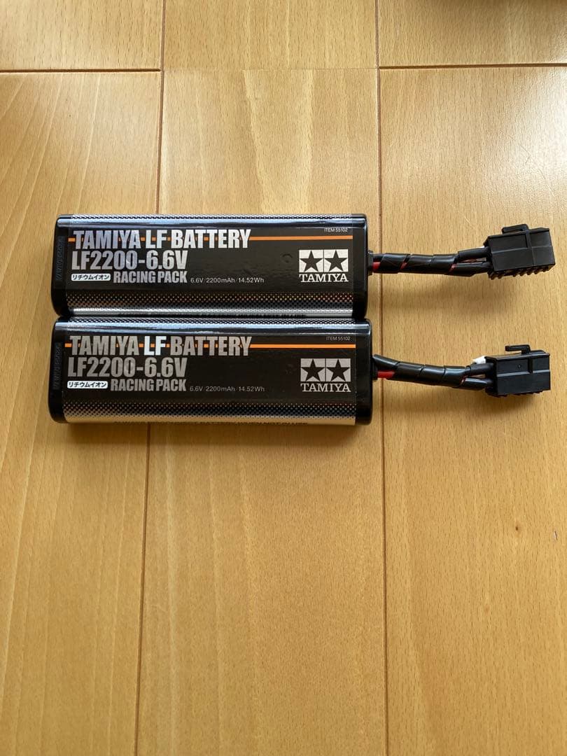 TAMIYA LF2200-6.6V バッテリー 2個セット