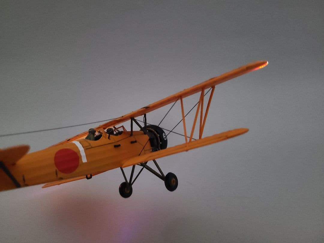 九五式一型乙中間練習機(赤とんぼ) リアルモーターライズ ニチモ1/48