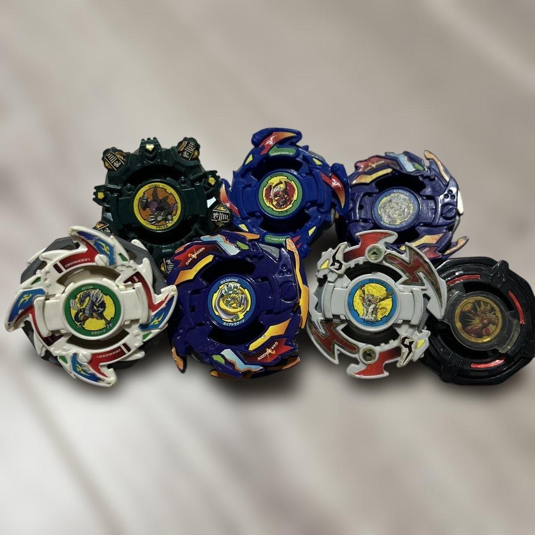 爆転シュートベイブレード ドラグーンV他四聖獣セットVシリーズ(説明書