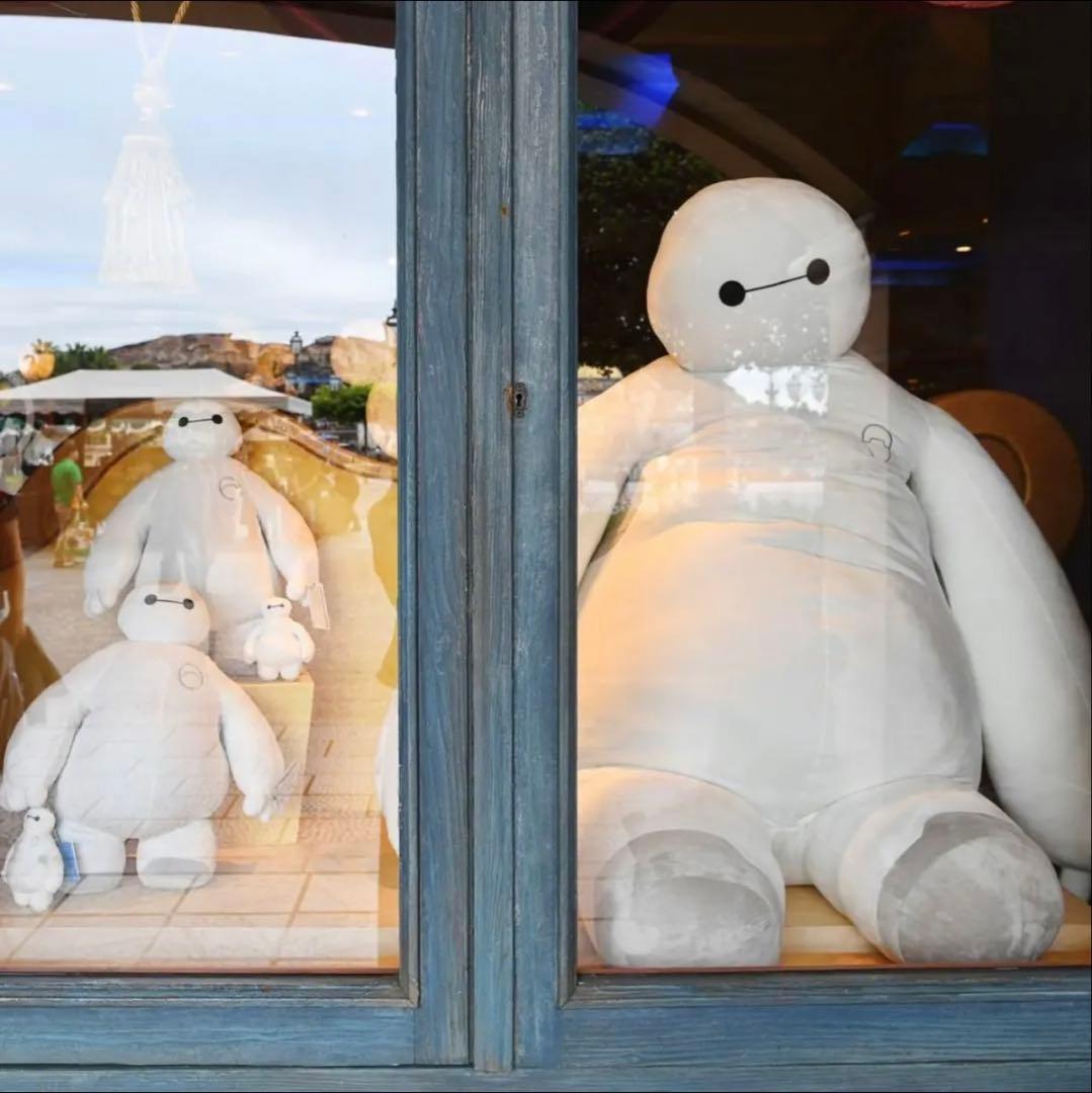 新品未開封】ベイマックス東京ディズニーランド限定140cm巨大ぬいぐるみ