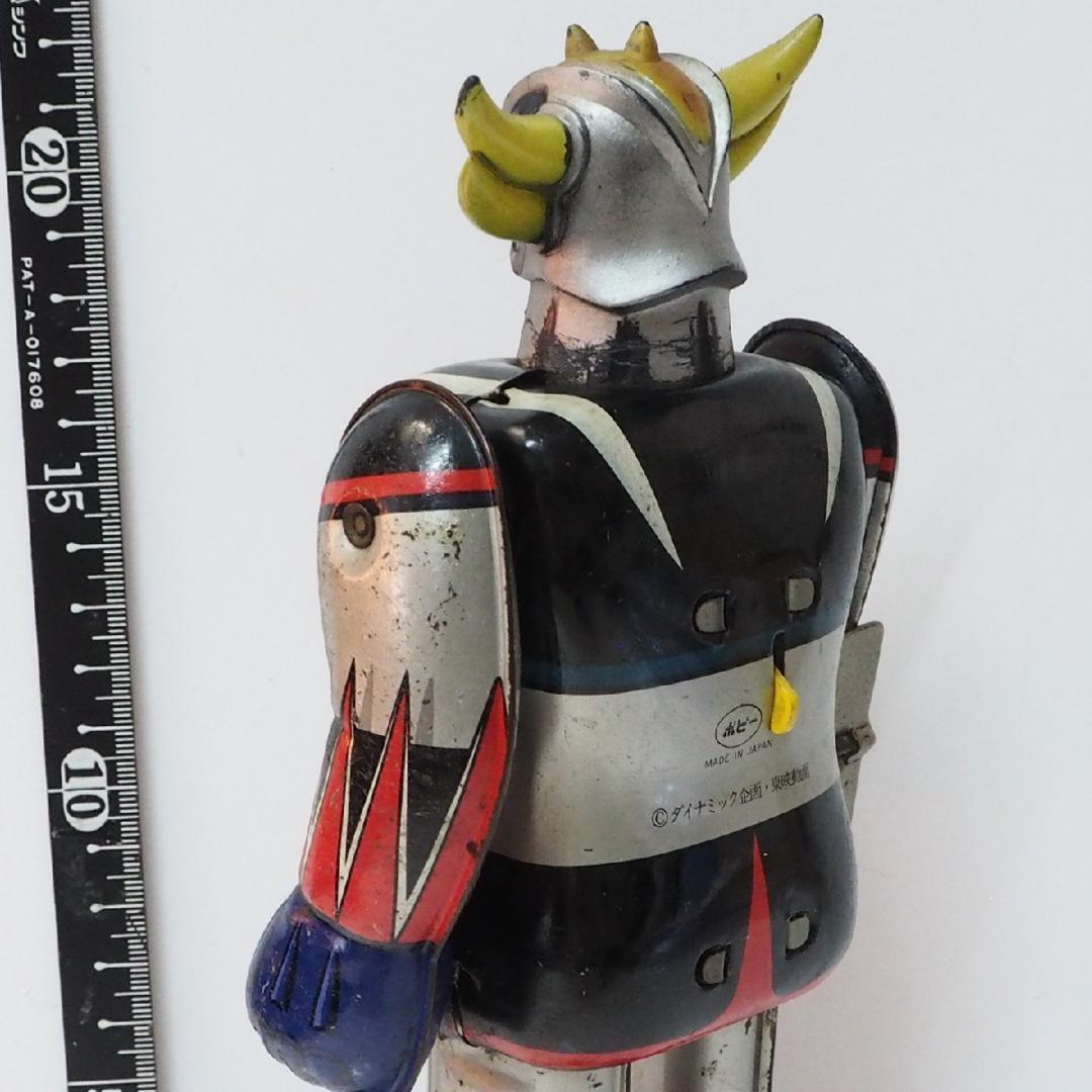 ポピー【UFOロボ グレンンダイザー動作確認済】ブリキ ゼンマイ歩行 TIN