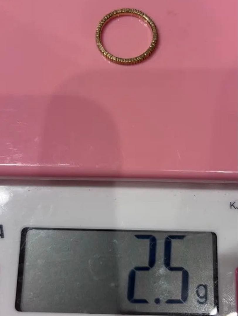 K18 リング　ノーブランド