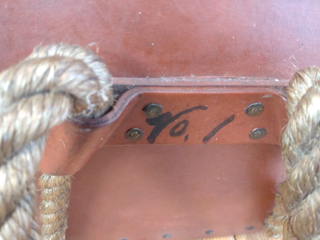 ボテ箱 昭和レトロ 蓋付き 朱いろ 古道具 コンテナ 硬質紙製 ボテ箱 昭和