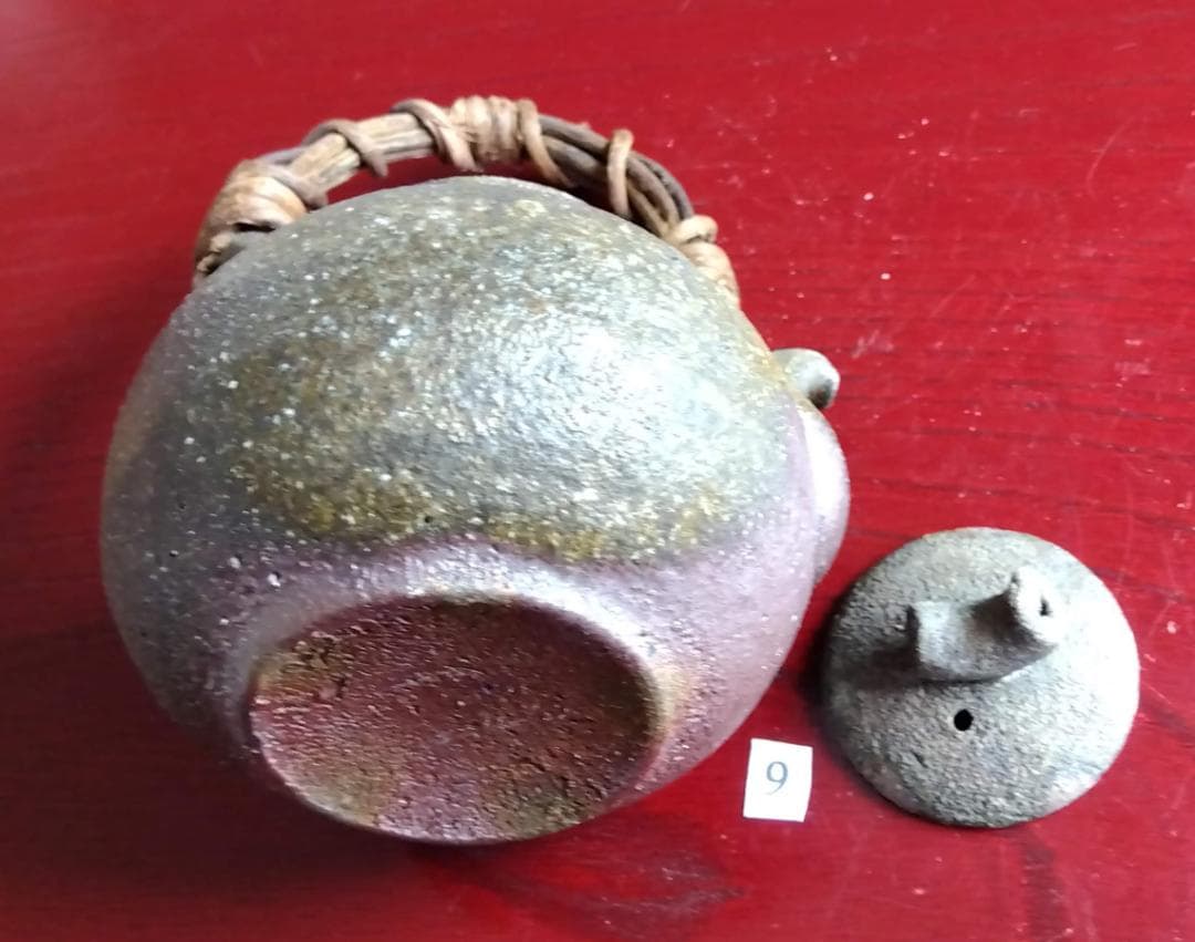 越前焼名工 村島 順 【鮎陶房】急須代表的作家逸品自然灰釉