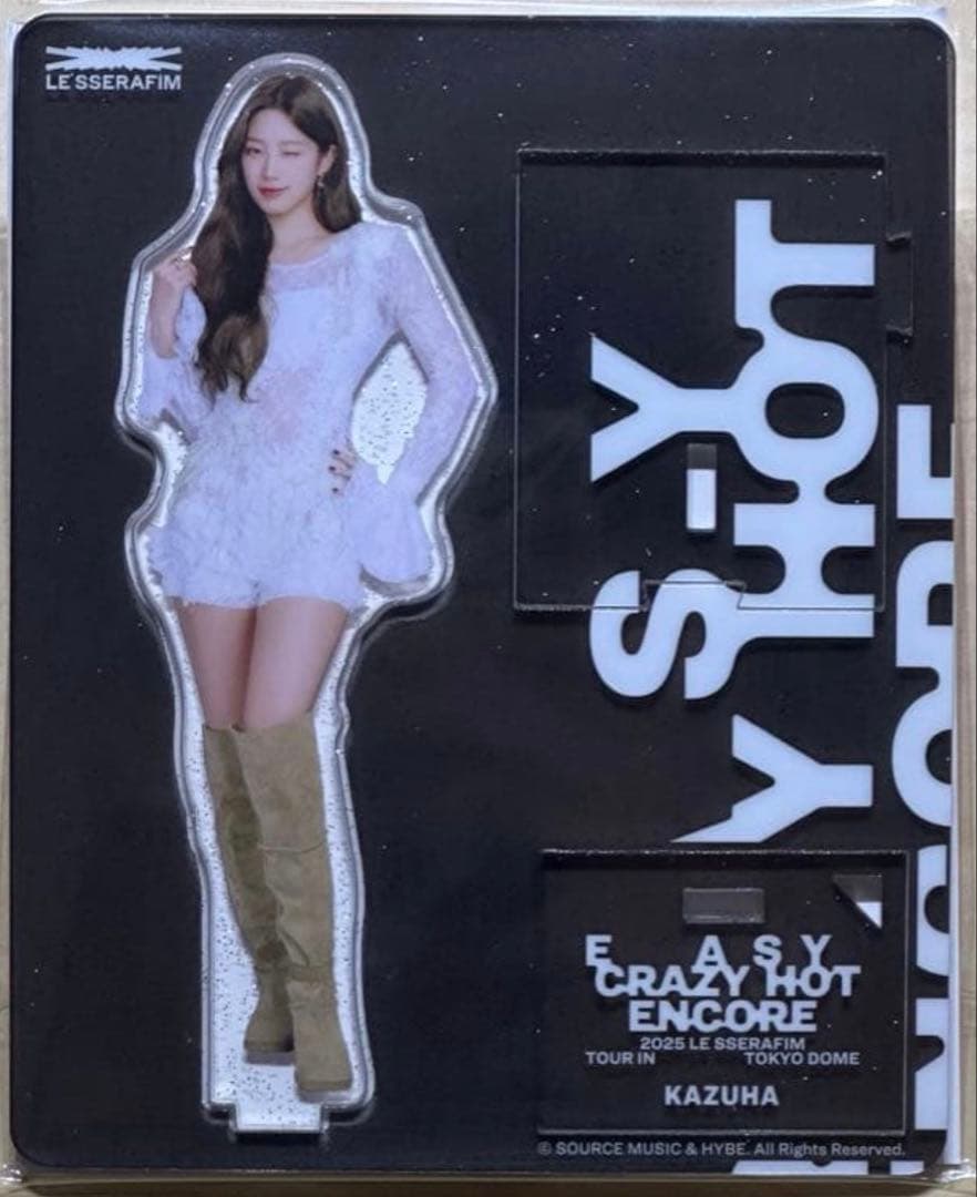 Le Sserafim 東京ドーム アクスタ カズハ アクリルスタンド - メルカリ
