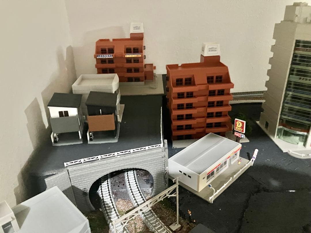 Nゲージ 複線ジオラマ