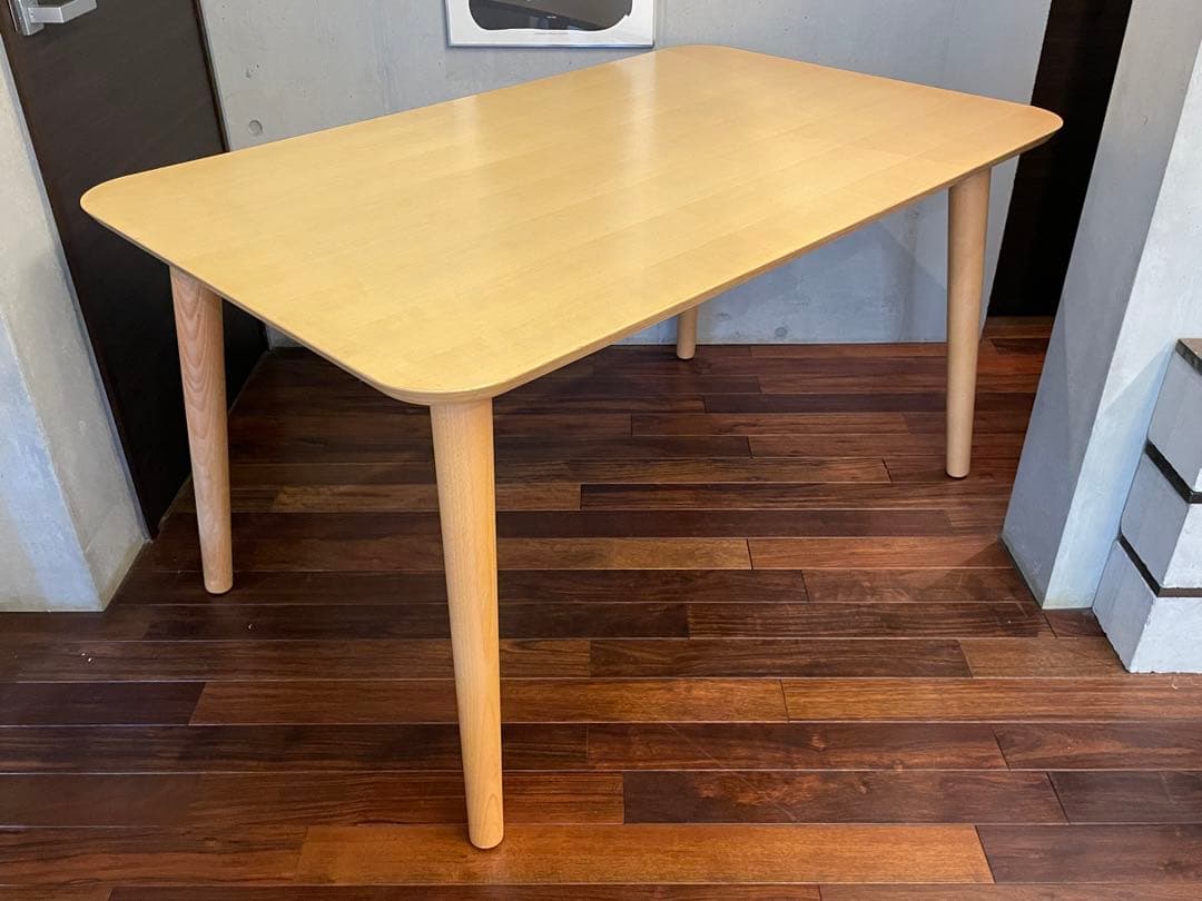 yuyu■KEYUCAケユカ■天然木 ダイニングテーブル/デスク/書斎机