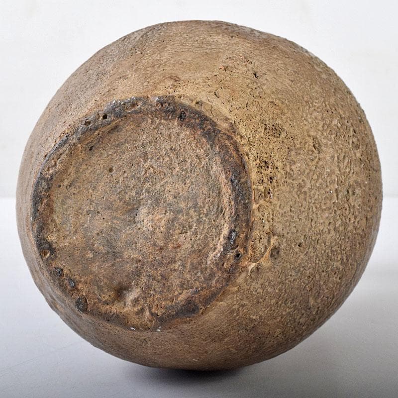 朝鮮美術 李朝 高麗青磁 碗口瓶 時代箱付 V R8416B 美術品・