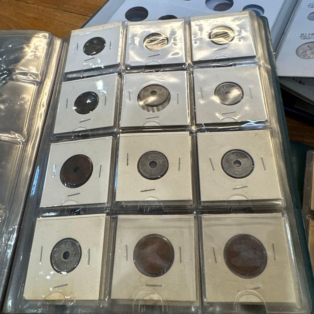 早い者勝ち 旧貨幣 コインアルバムセット 3冊 97個 古銭 コレクション