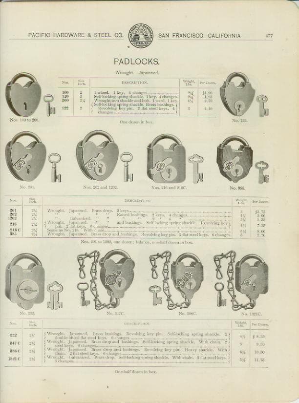 《p1049》《１８００年代》《熊・ミッキー顔》サージェント＆カンパニー 南京錠