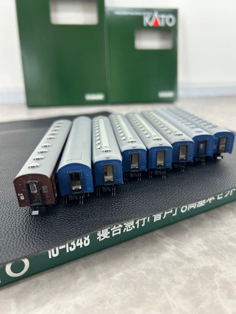 ②KATO 10-1348.1349 寝台急行「音戸」基本.増結両セット全12両