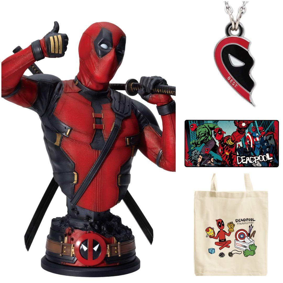 デッドプール＆ウルヴァリン デッドプールバストアップスタチュー A賞