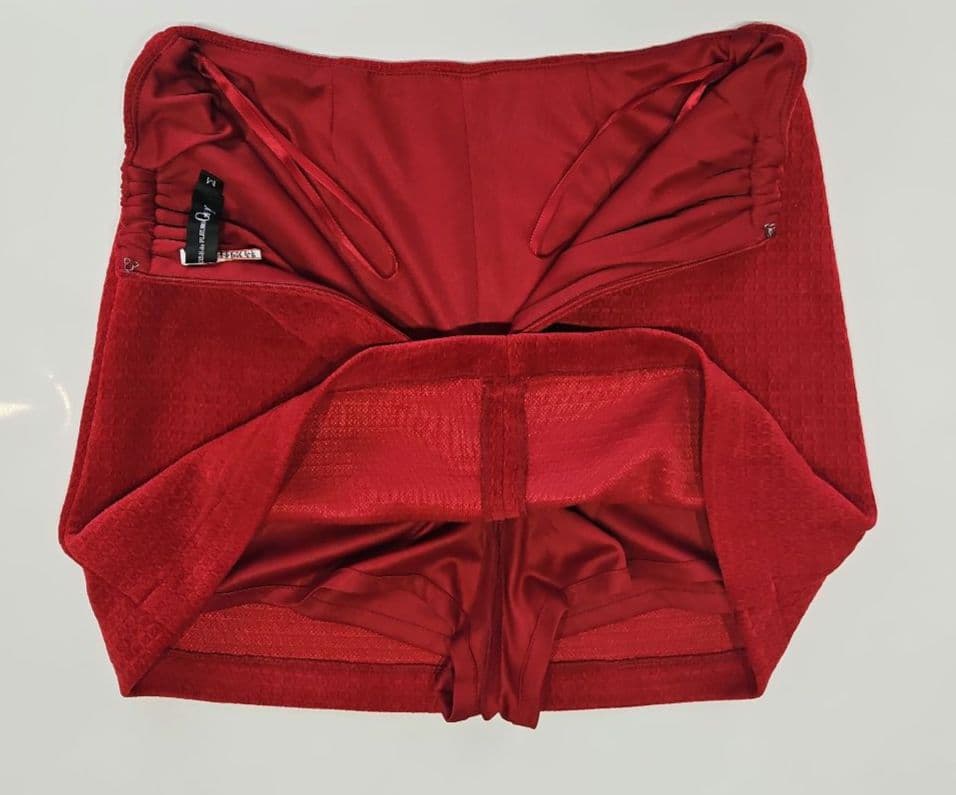 ROBE de FLEURS Glossy/バストビジューセットアップミニドレス