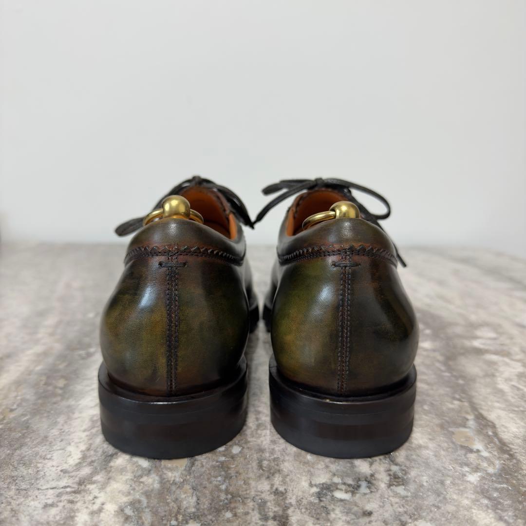 特注 定価36.6万円 ベルルッティ ニューウルティマ パティーヌレザーシューズ