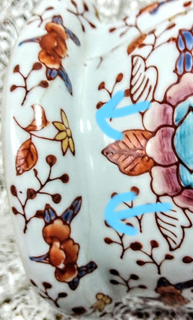 古伊万里 見返り猫 金彩赤絵 五彩絵付 置き物 - メルカリ