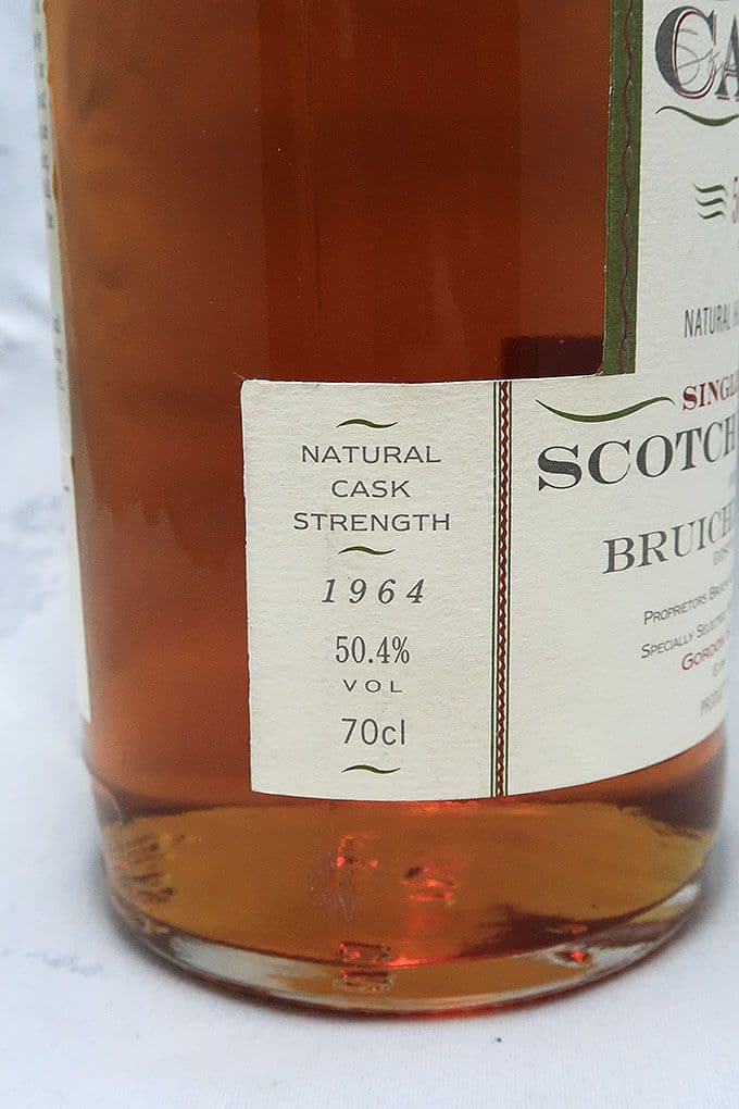 ブルックラディ 1964 ゴードン＆マクファイル社 カスクシリーズ