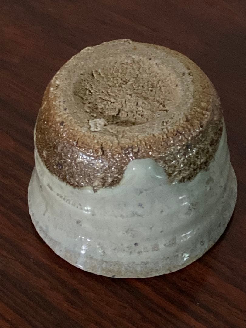 中川自然坊　斑唐津ぐい呑