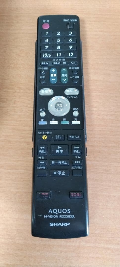 シャープ AQUOS DVD ビデオ一体型レコーダー　DV-ACV52