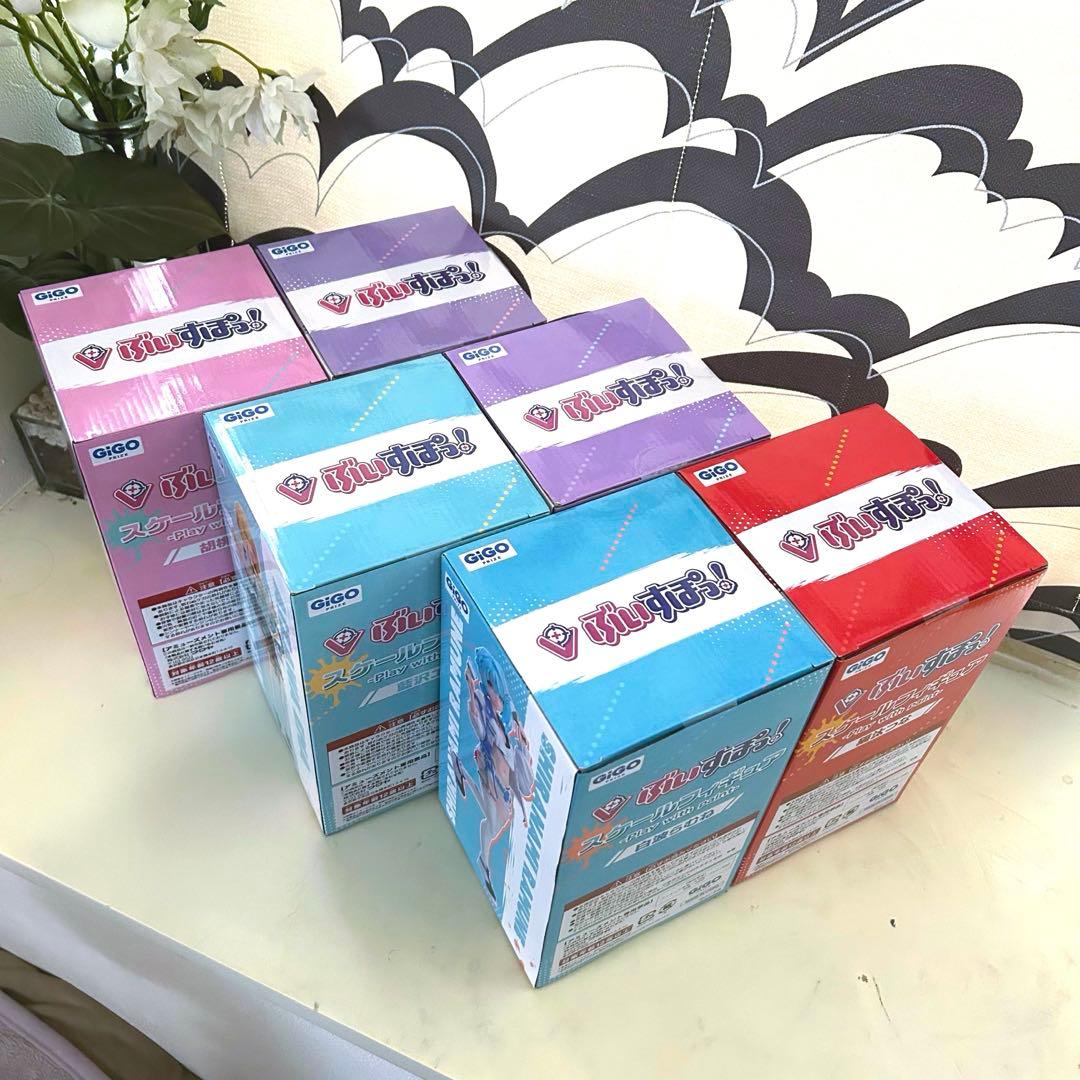 【いいね大歓迎♪】GIGO 限定 美少女 フィギュア 8個セット