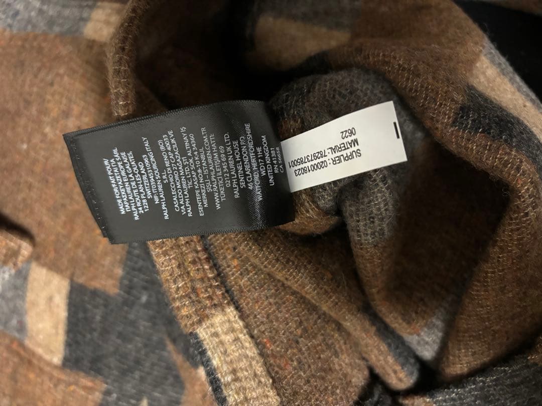 【RRL】ASHFORD CRS-SHIRT JACKET WOOL BLEND