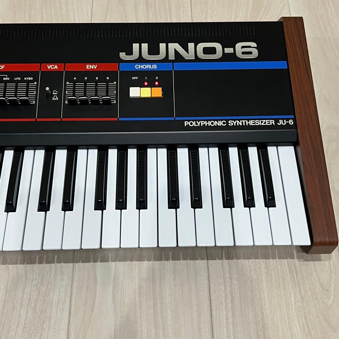 ローランド Roland JUNO-6 JU-6 シンセサイザー ケース付 - メルカリ