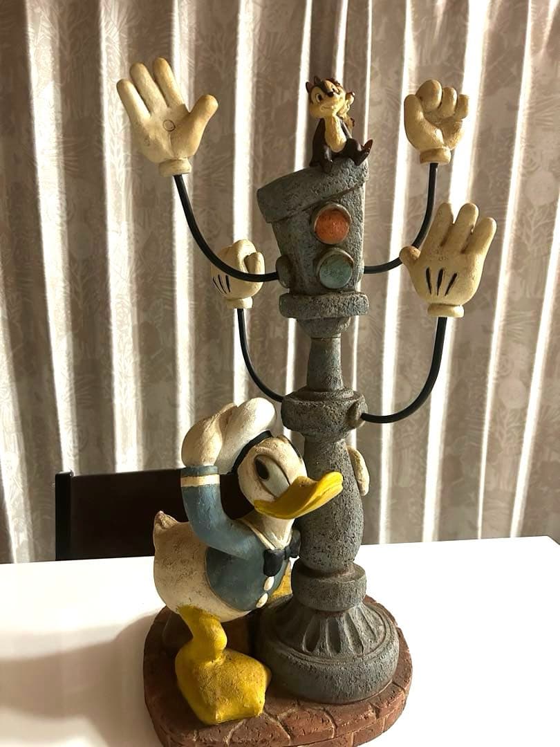 ディズニードナルドチップとデール スリッパラック セトクラフト フィギュア