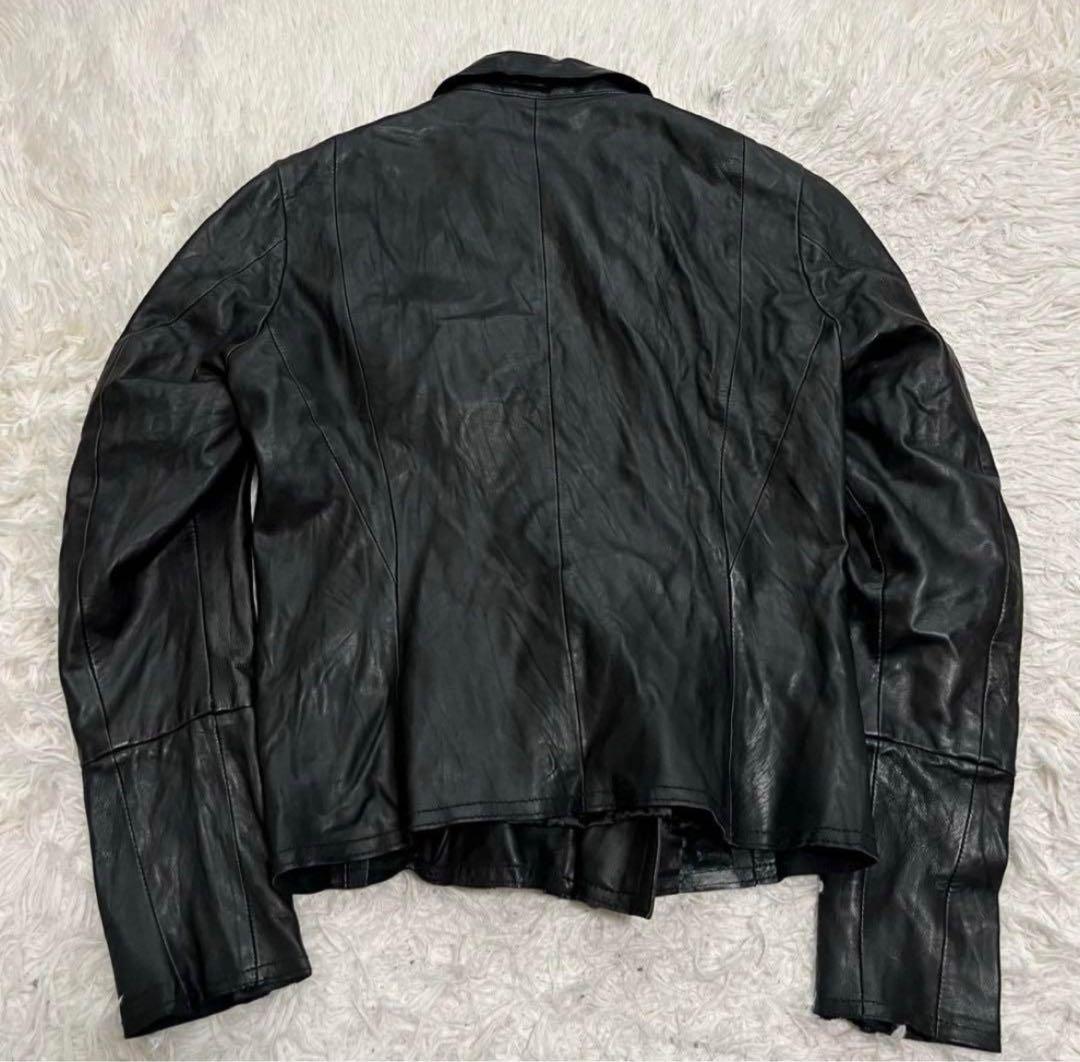 TORNADO MART Y2K レザー ダブルライダースジャケット - メルカリ