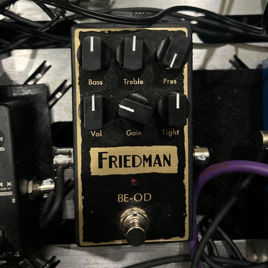 中古 FRIEDMAN BE-OD ギターエフェクター - メルカリ