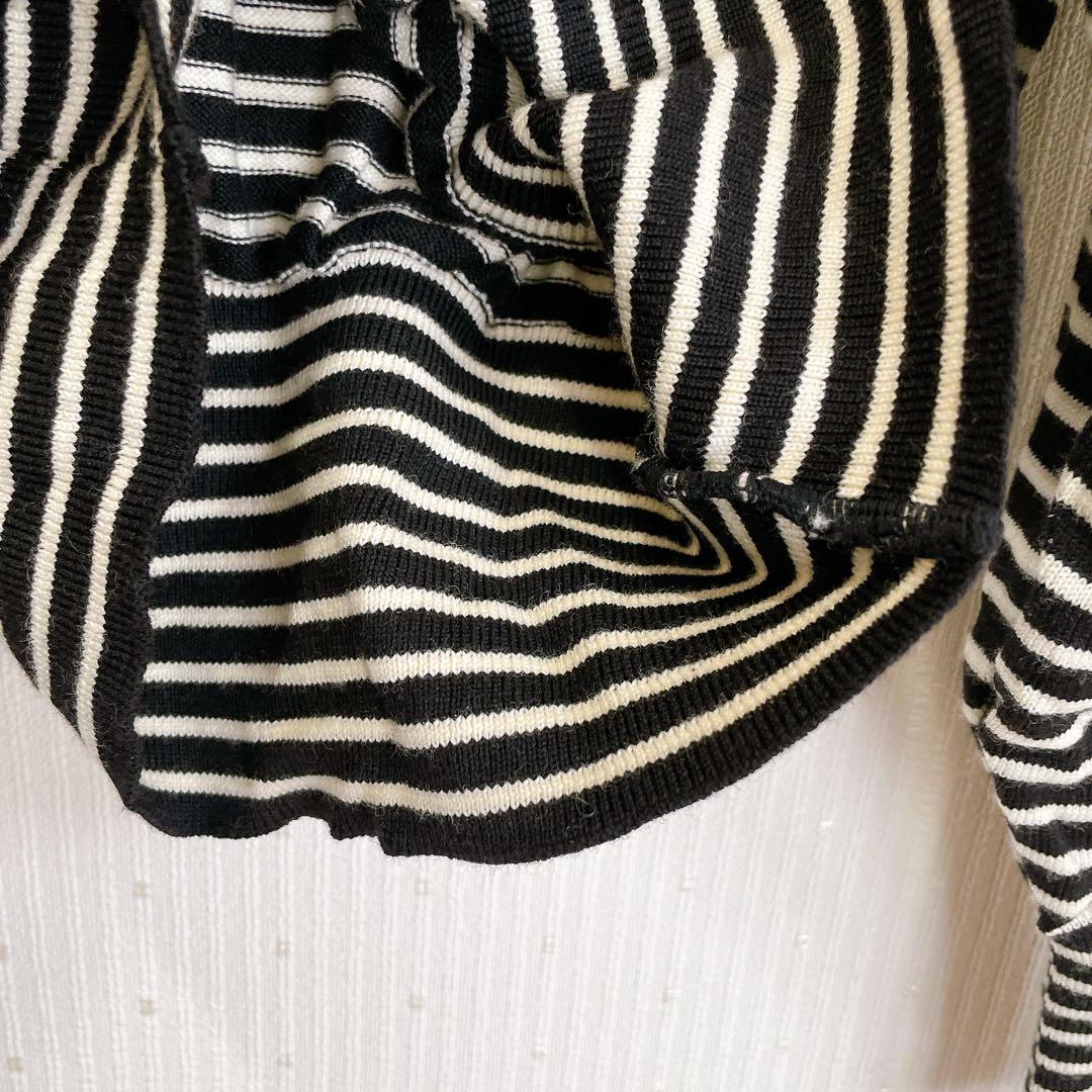 イヴ・サンローラン　ヴィンテージ　ニット　ボーダー ウール100% M 長袖