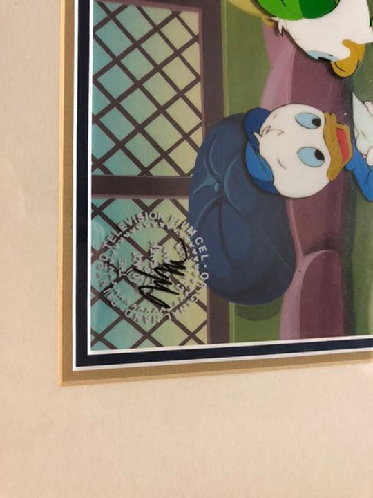 ディズニー セル画 ダック.テイルのセル画