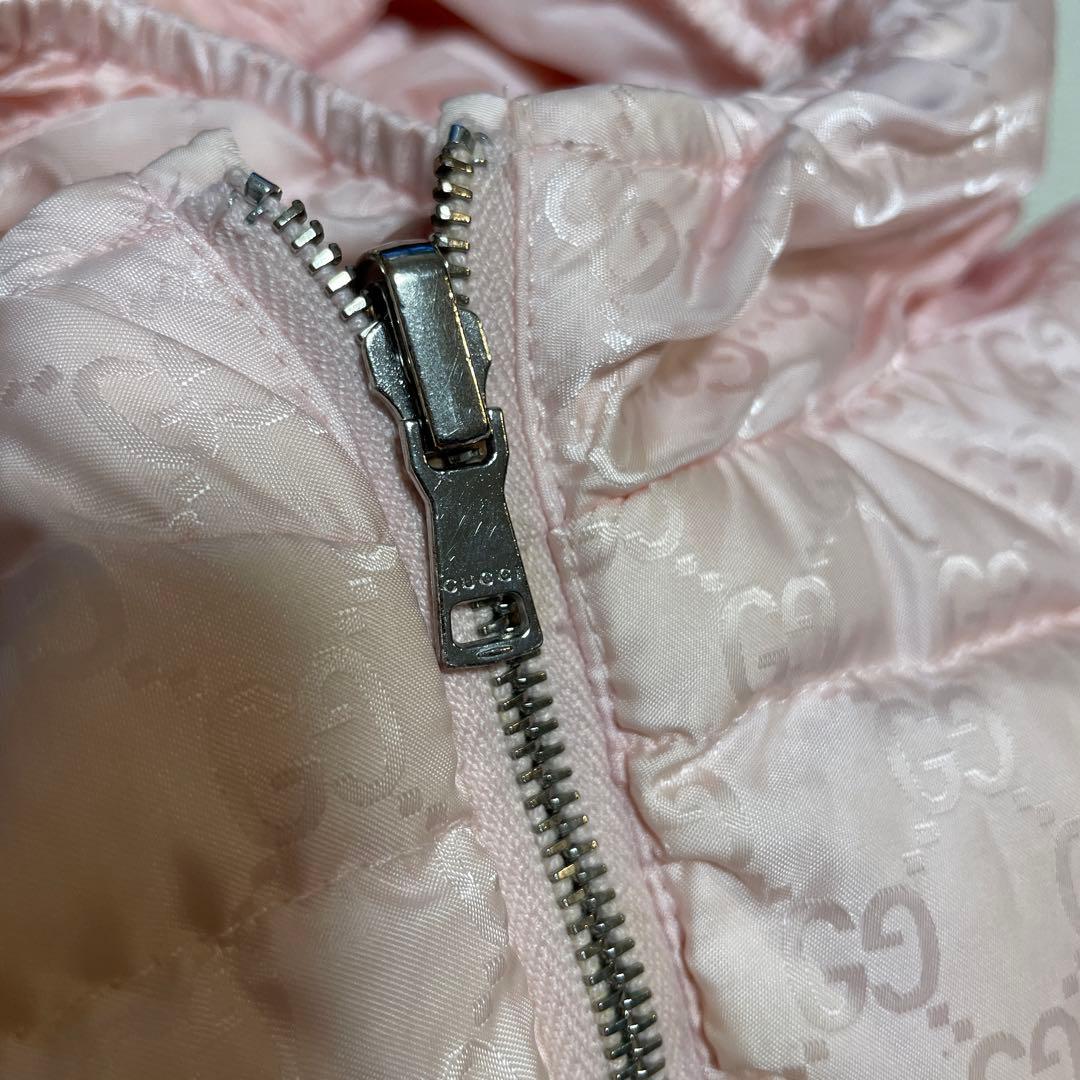 GUCCI⭐︎babyダウンジャケット90cmGGロゴpink