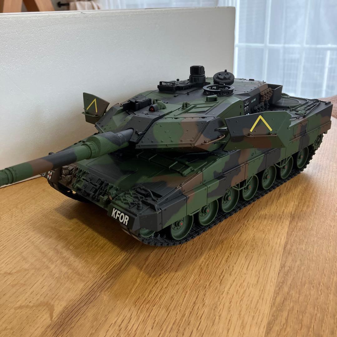 東京マルイ製1/24リアルスケール ラジコン/レオパルド2A5(動作確認済)