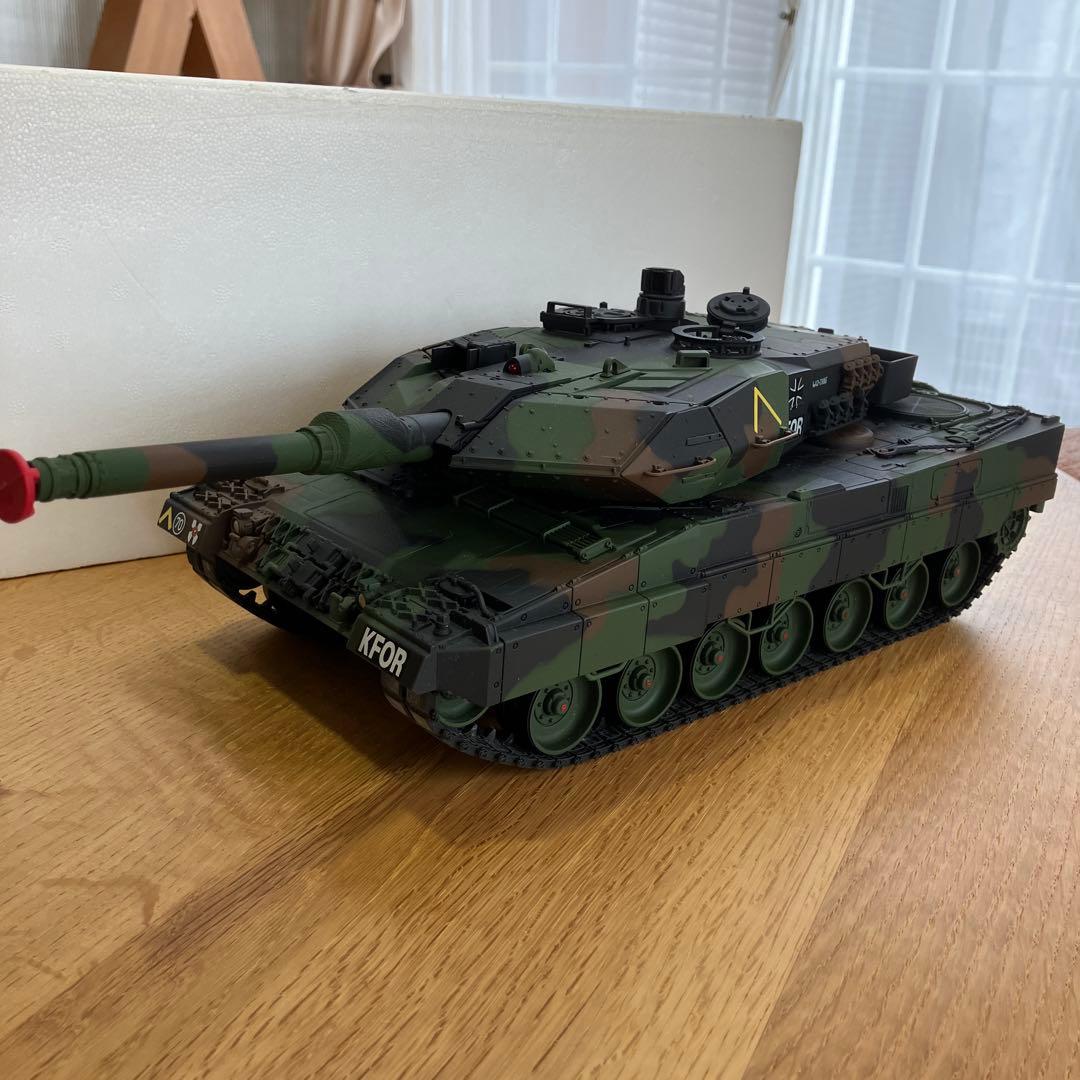 東京マルイ製1/24リアルスケール ラジコン/レオパルド2A5(動作確認済)