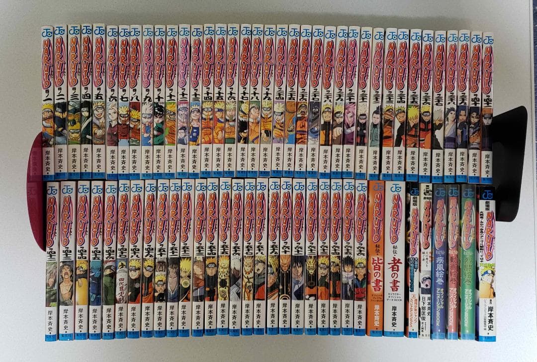 NARUTO ナルト 【1～19, 24～66巻 + 関連本8冊】 NARUTO-ナルト
