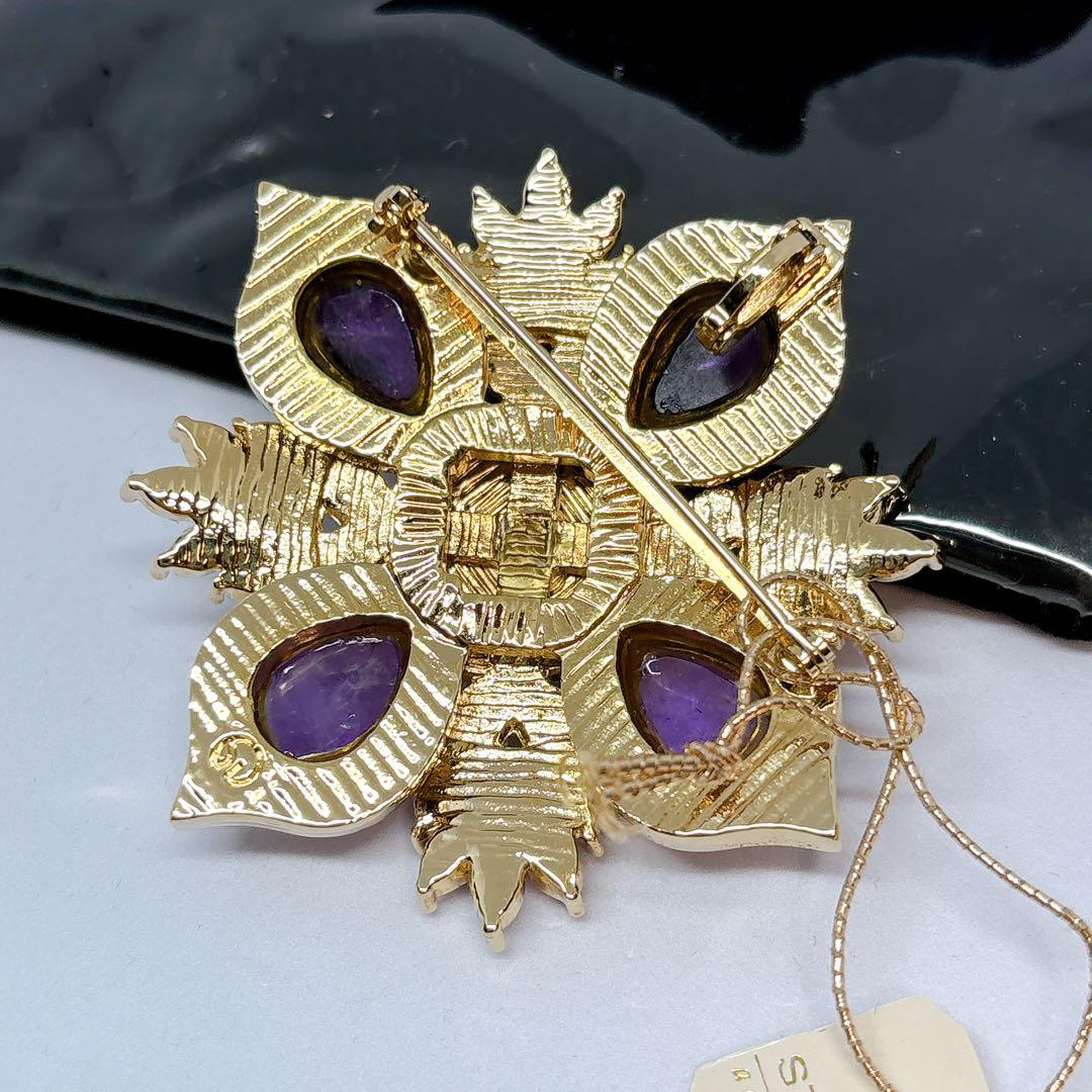 STJOHN セントジョン ビジュー ラインストーン ペンダントトップ