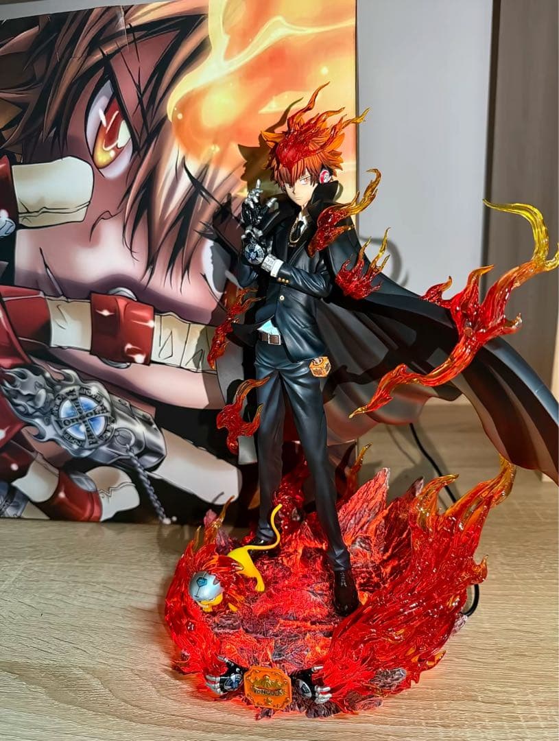 家庭教師ヒットマンREBORN 沢田綱吉 ガレージキット フィギュア1/6サイズ 家庭教師ヒットマンREBORN! 沢田 綱吉 ガレージキット フィギュア 完成