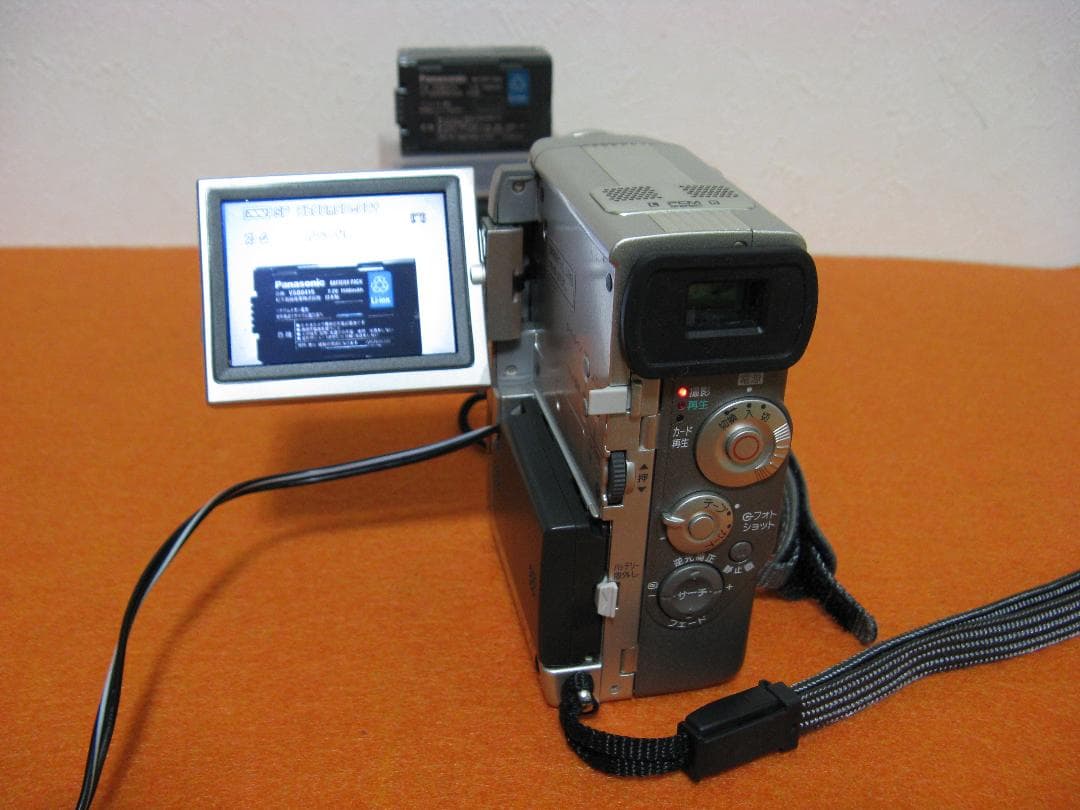 動作OK！PanasonicのMiniDVビデオカメラ・NV-C3 割引